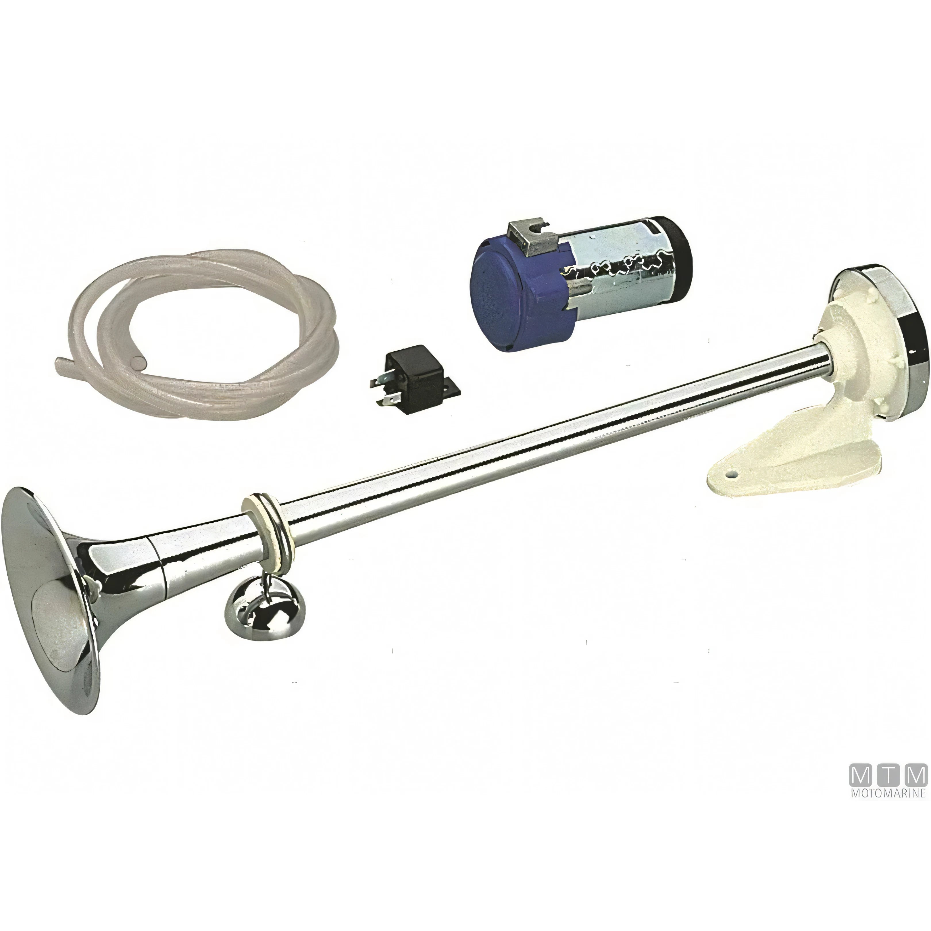 Marco Tromba Singola Chrome in ottone cromato — 24V - 500mm