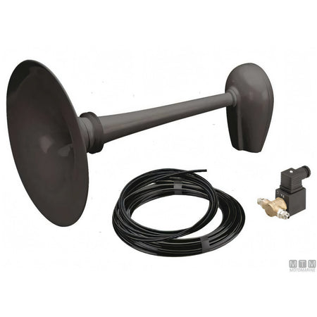 Tromba nautica Marco a norme R.I.Na. — Bianca 12V