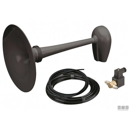 Tromba nautica Marco a norme R.I.Na. — Nera 24V