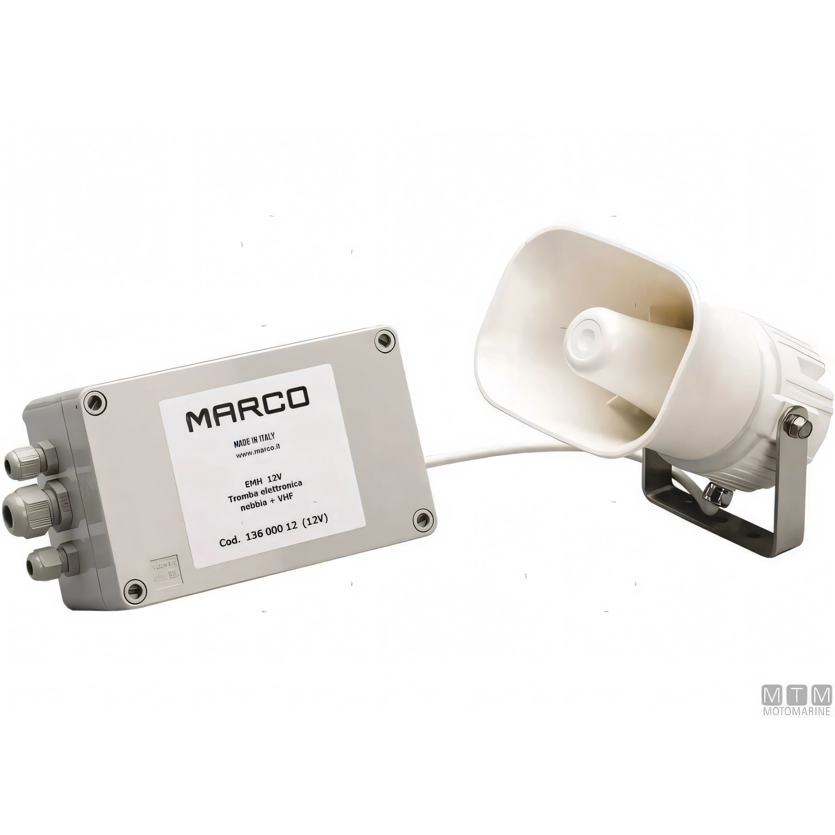 Marco avvisatore elettronico EMH 12V — Senza microfono