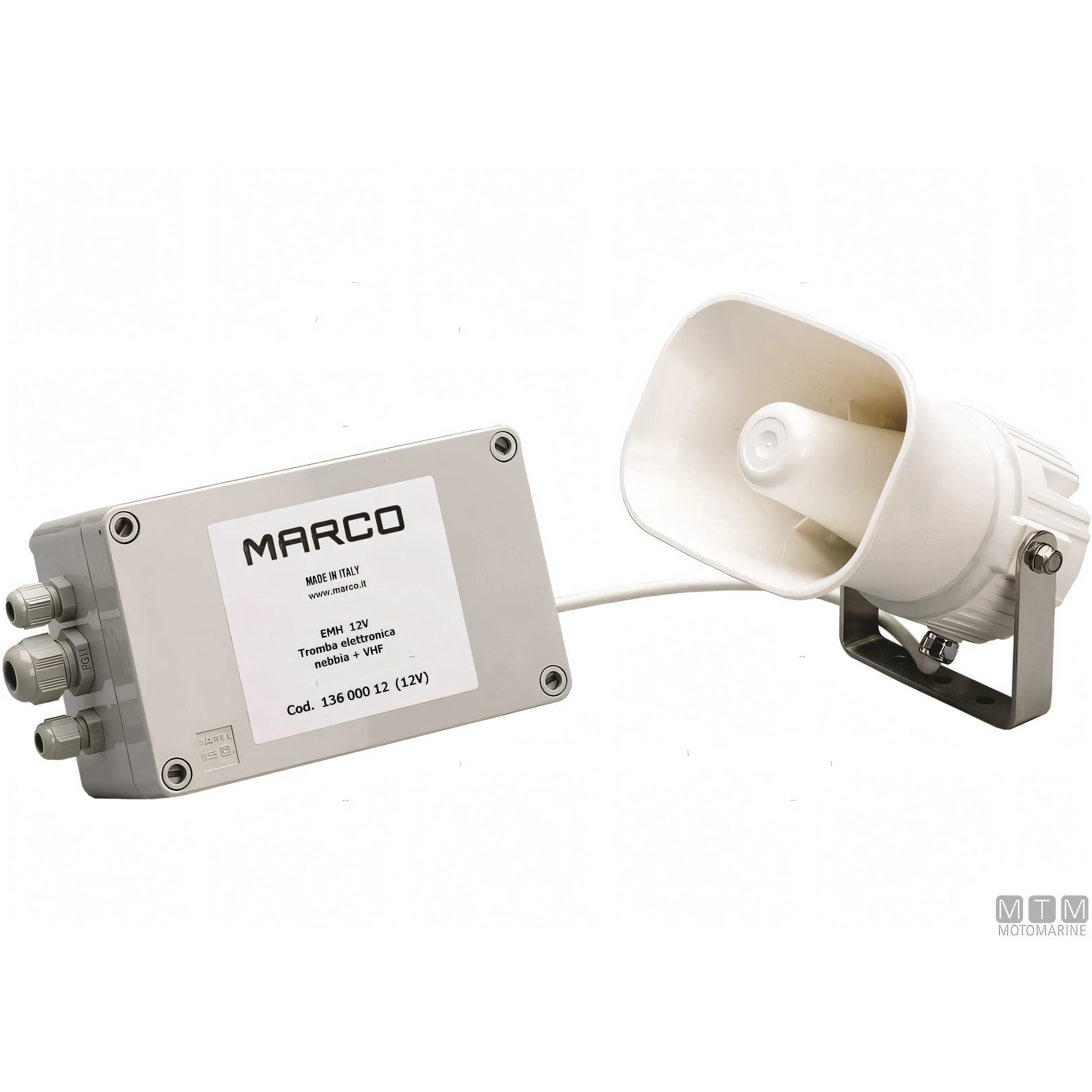 Marco avvisatore elettronico EMH 12V — Senza microfono