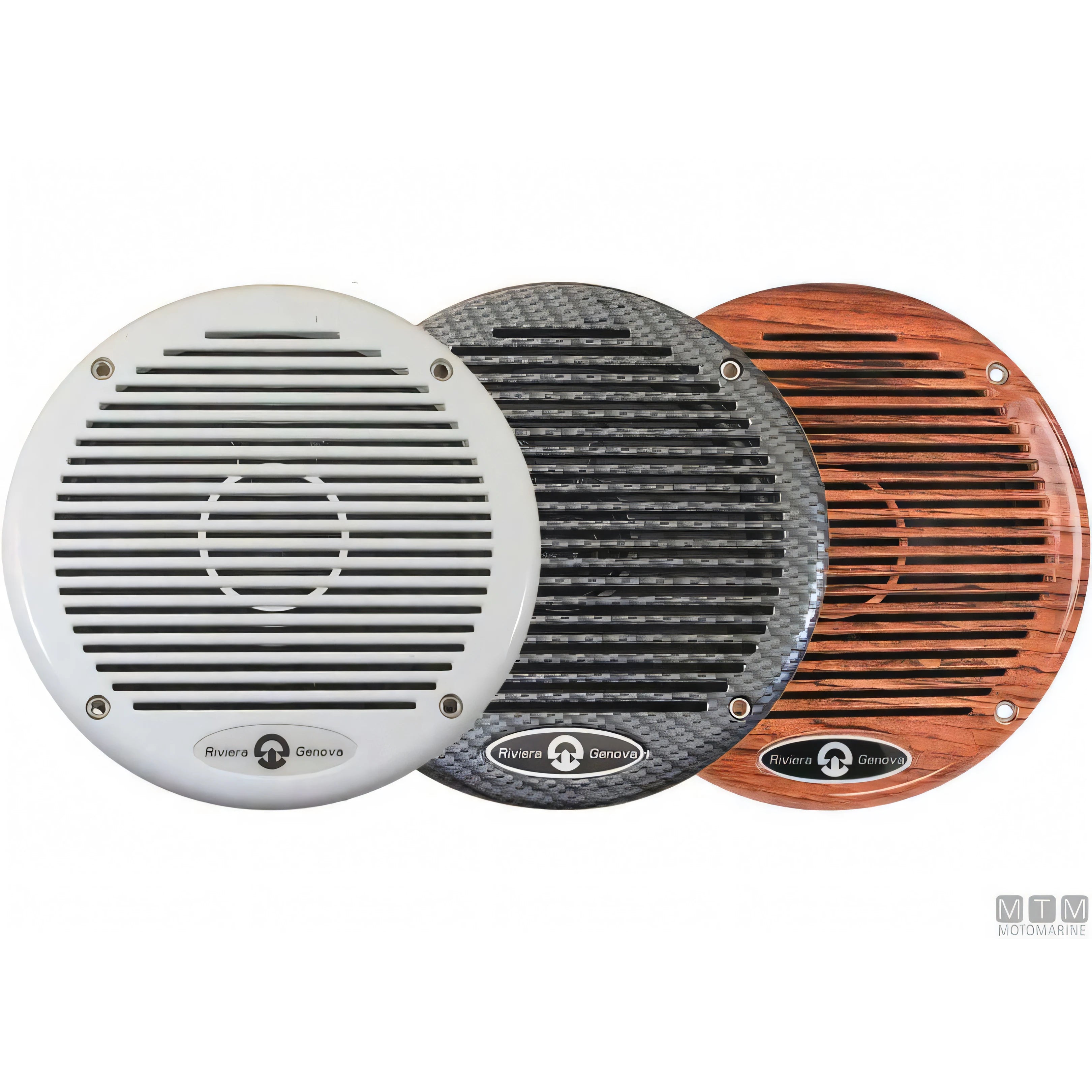 Riviera Altoparlante Round L per impianto audio nautico — 80W Bianca