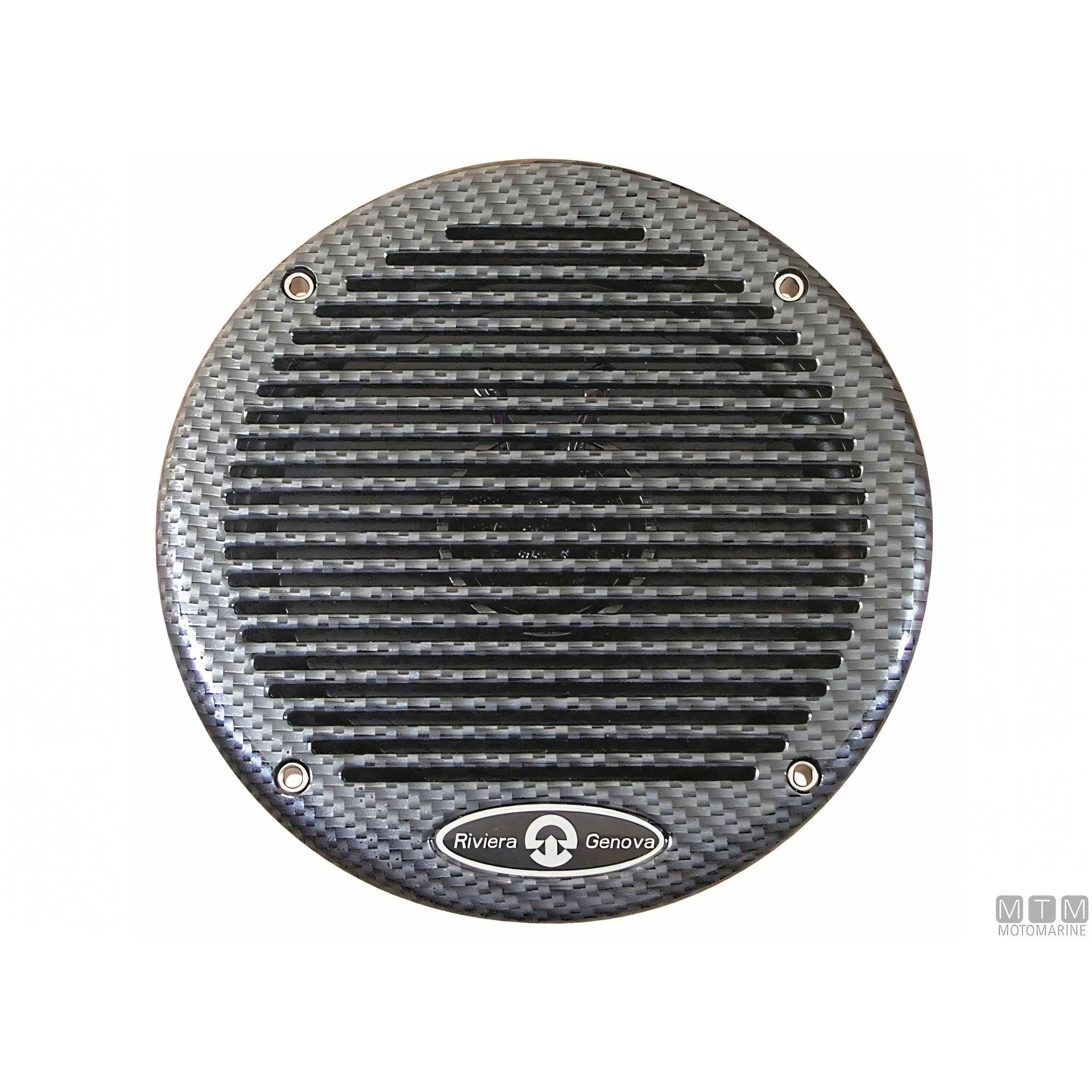 Riviera Altoparlante Round L per impianto audio nautico — 120W Carbon