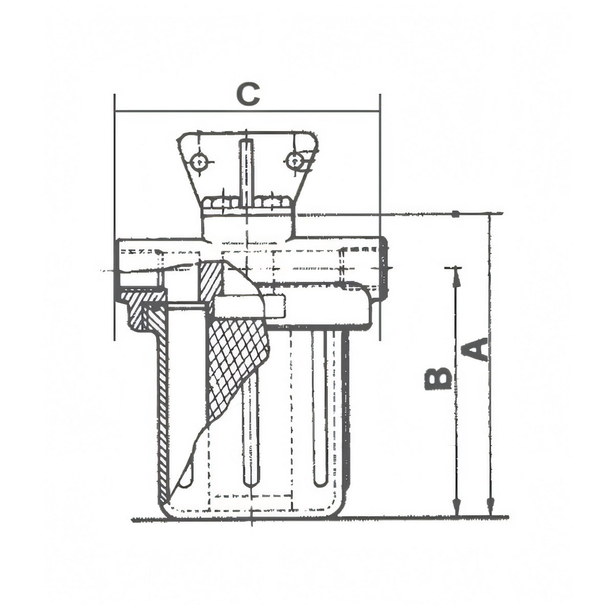 Filtro acqua Ancor CF, dettaglio elemento filtrante