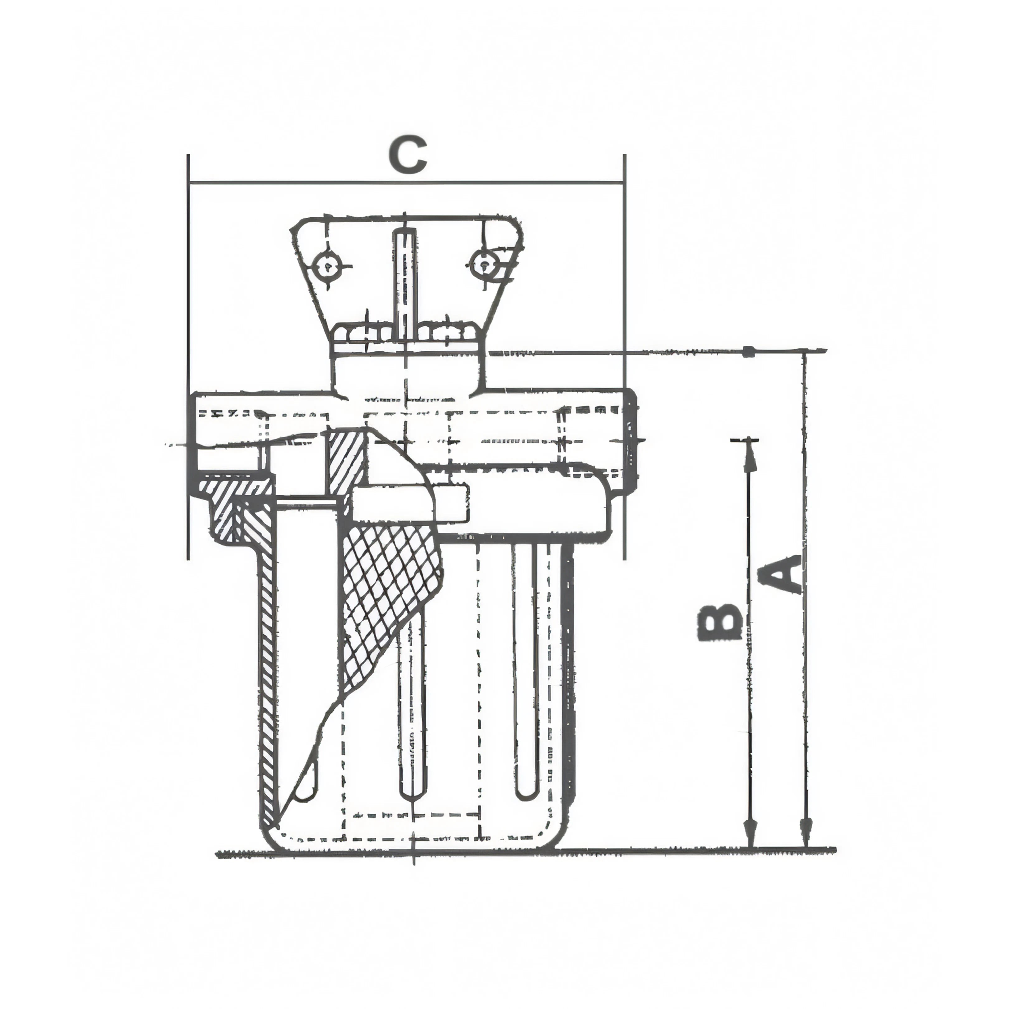 Filtro acqua Ancor CF, dettaglio elemento filtrante