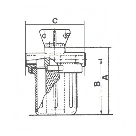 Filtro acqua Ancor CF, dettaglio elemento filtrante