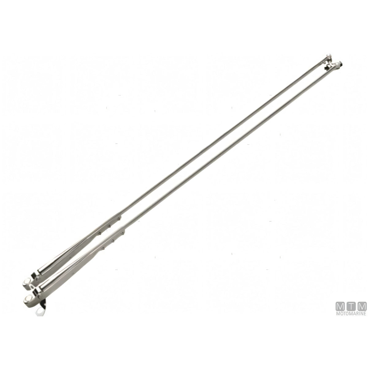 Roca Tergicristallo W50 Inox — Braccio telescopico Inox lucido