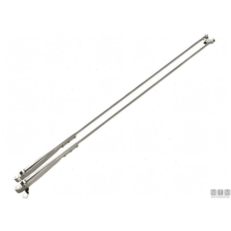 Roca Tergicristallo W50 Inox — Braccio telescopico Inox lucido