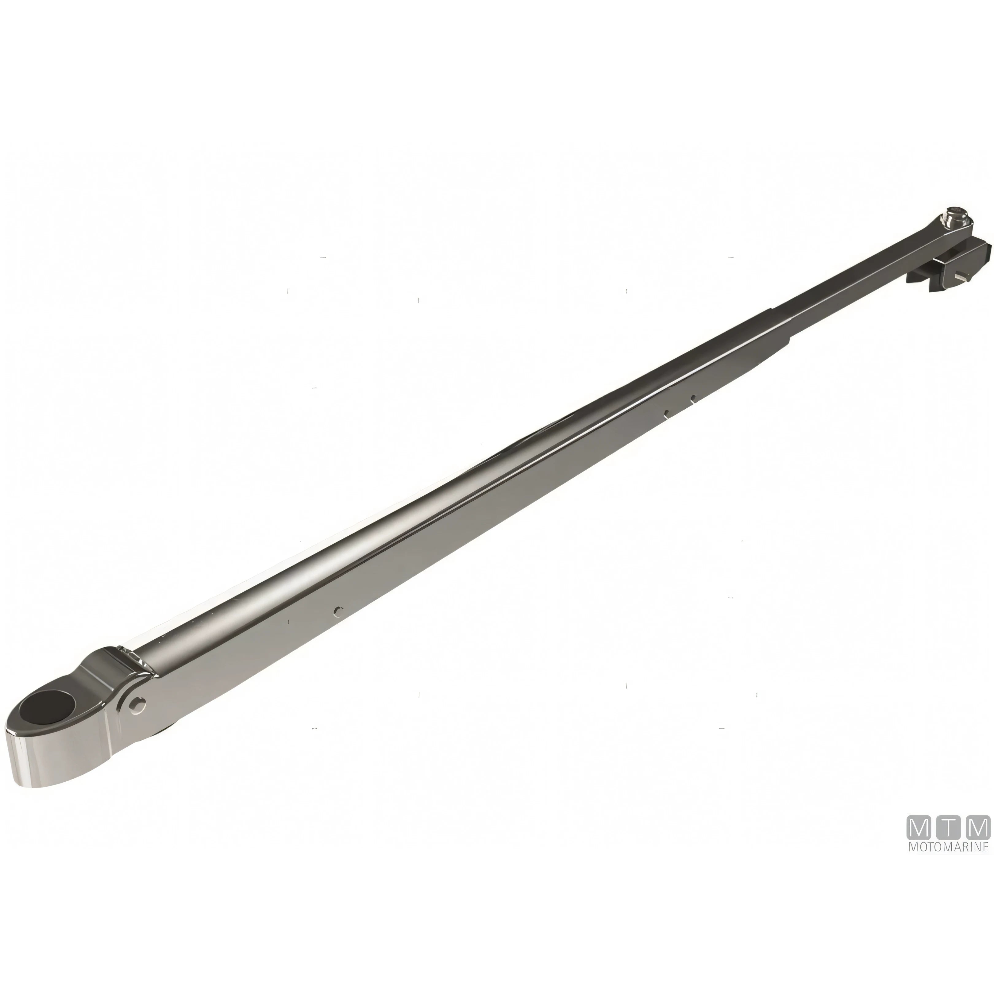 Roca tergicristallo W25 motore inox — Braccio inox lucido 470-750 mm
