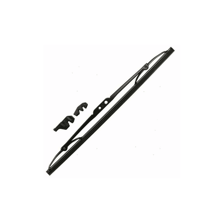 Spazzola tergicristallo ROCA Extraflex nera in acciaio brunito 355mm con adattatori inclusi | Onautica