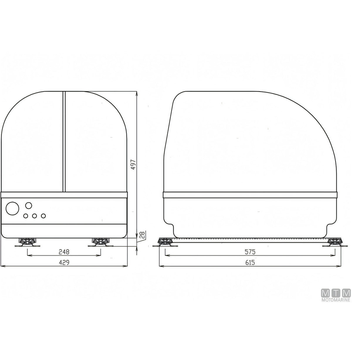 Volpi Tecno Energia Generatore Paguro 3SY — 3SY 3kW