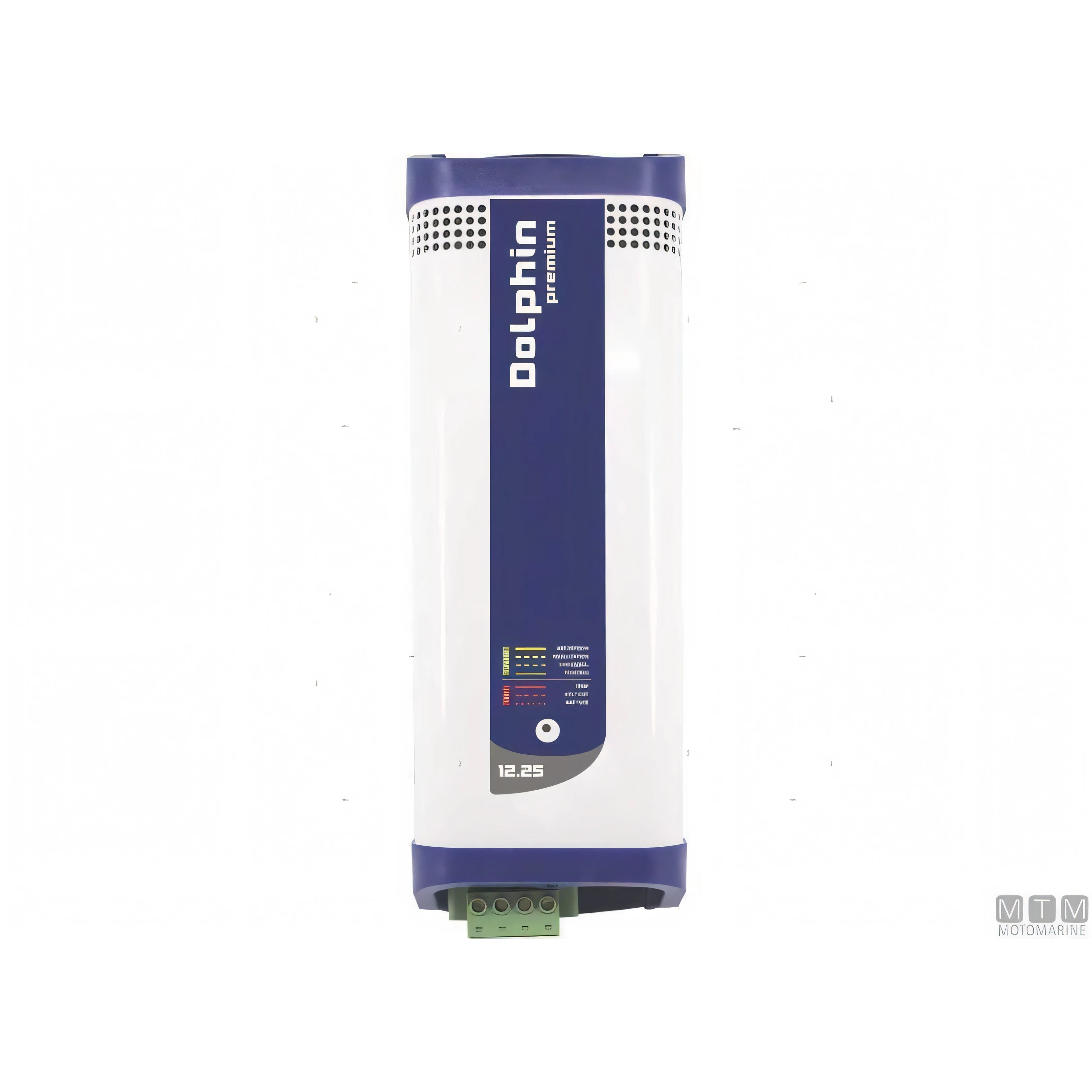 Caricabatterie Dolphin Premium cassa in alluminio anodizzato — 12V 10A