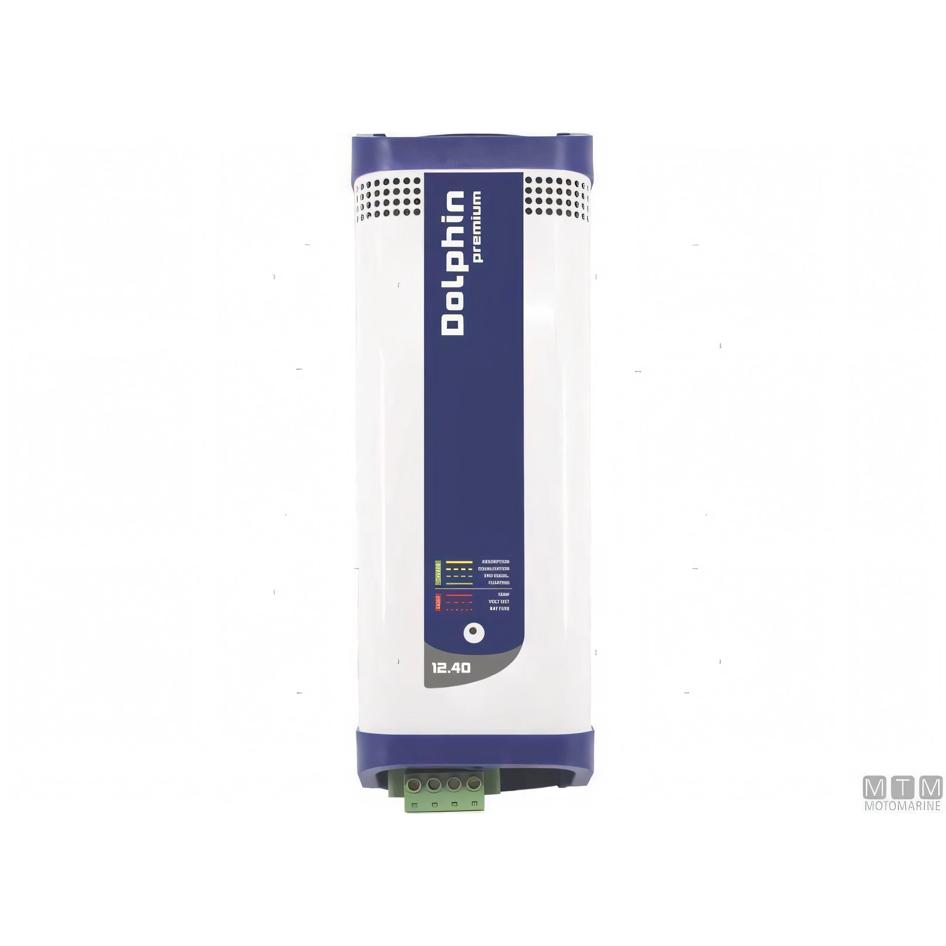 Caricabatterie Dolphin Premium cassa in alluminio anodizzato — 12V 10A