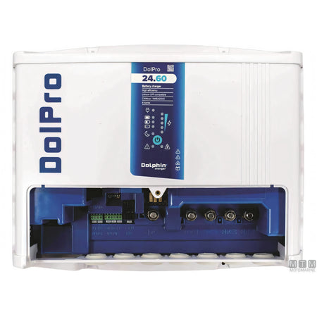 Dolphin Caricabatterie Pro Evo3 cassa in policarbonato — 12V 90A