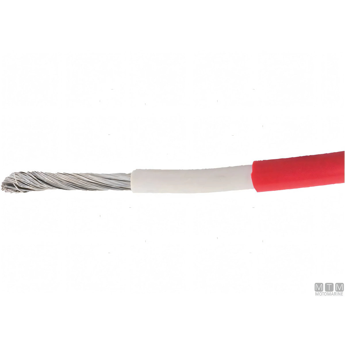 Cavo batteria marino CE sezione 25 mm² in rame stagnato — 50 m — Rosso
