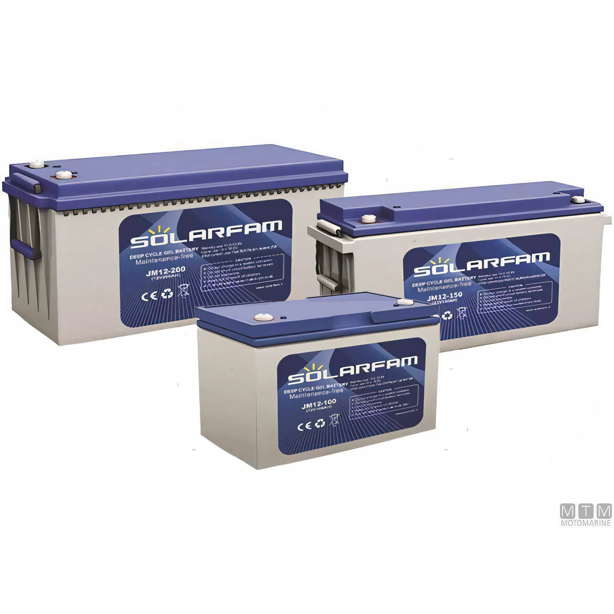 Motomarine Batteria S-FAM GEL 12V — 100 Ah