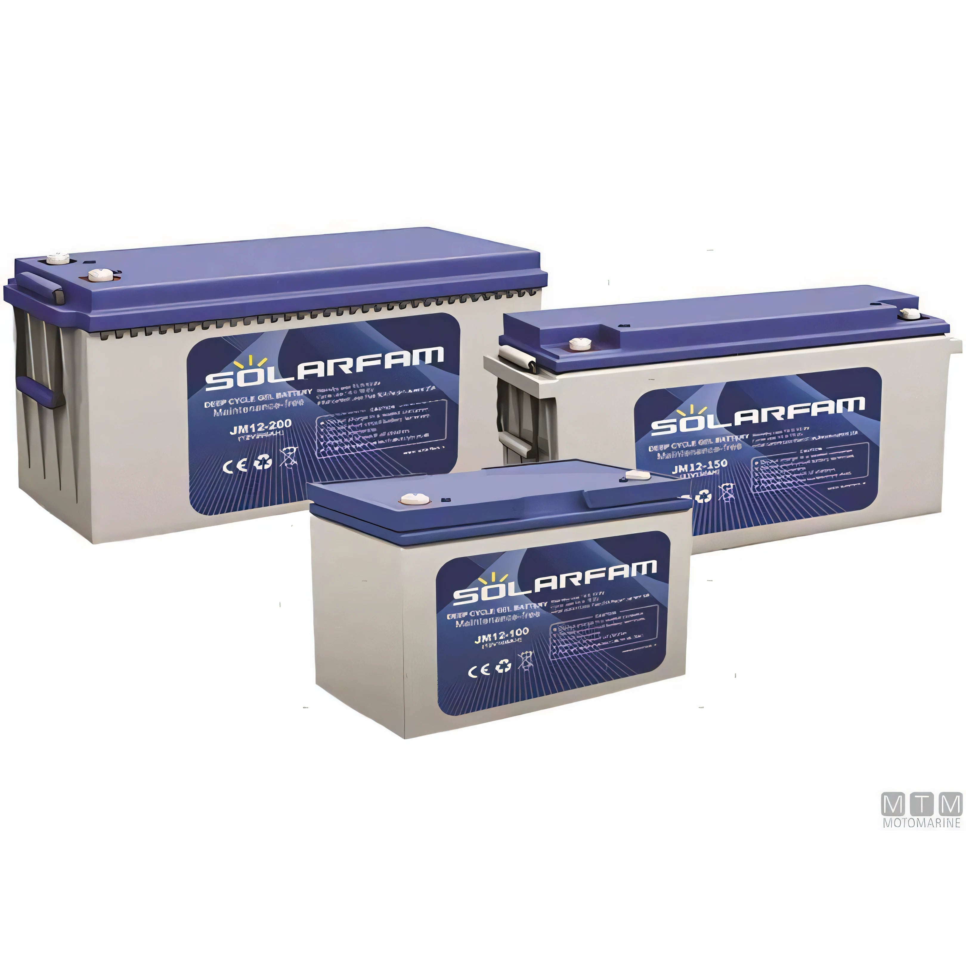 Motomarine Batteria S-FAM GEL 12V — 100 Ah