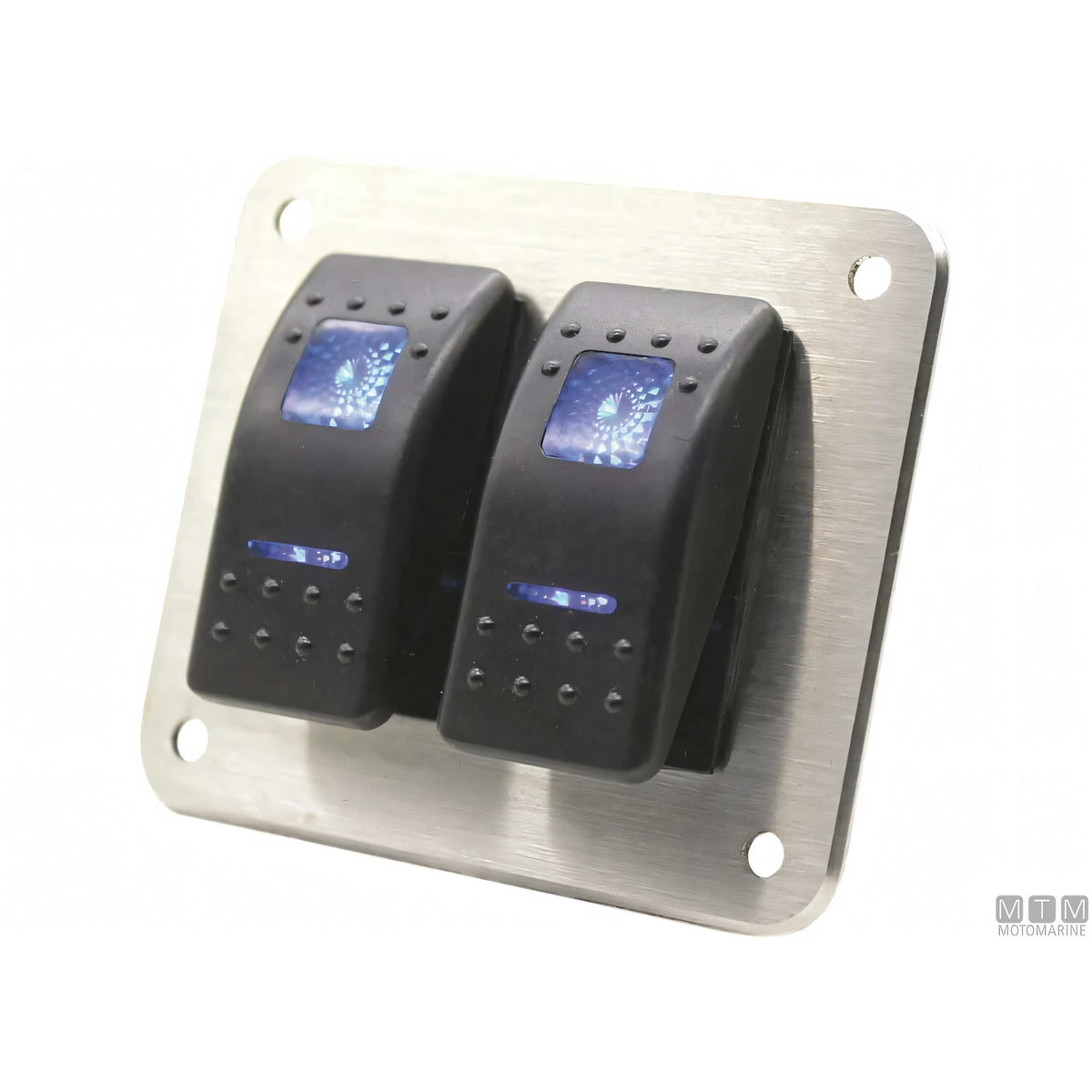 Motomarine faro subacqueo WK LED Dual Color acciaio inox — Pannello di comando