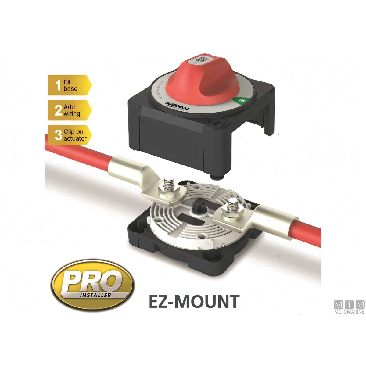 Bep staccabatterie Pro Installer 400A rame stagnato — 770-DP-EZ - Polo Doppio EZ mount