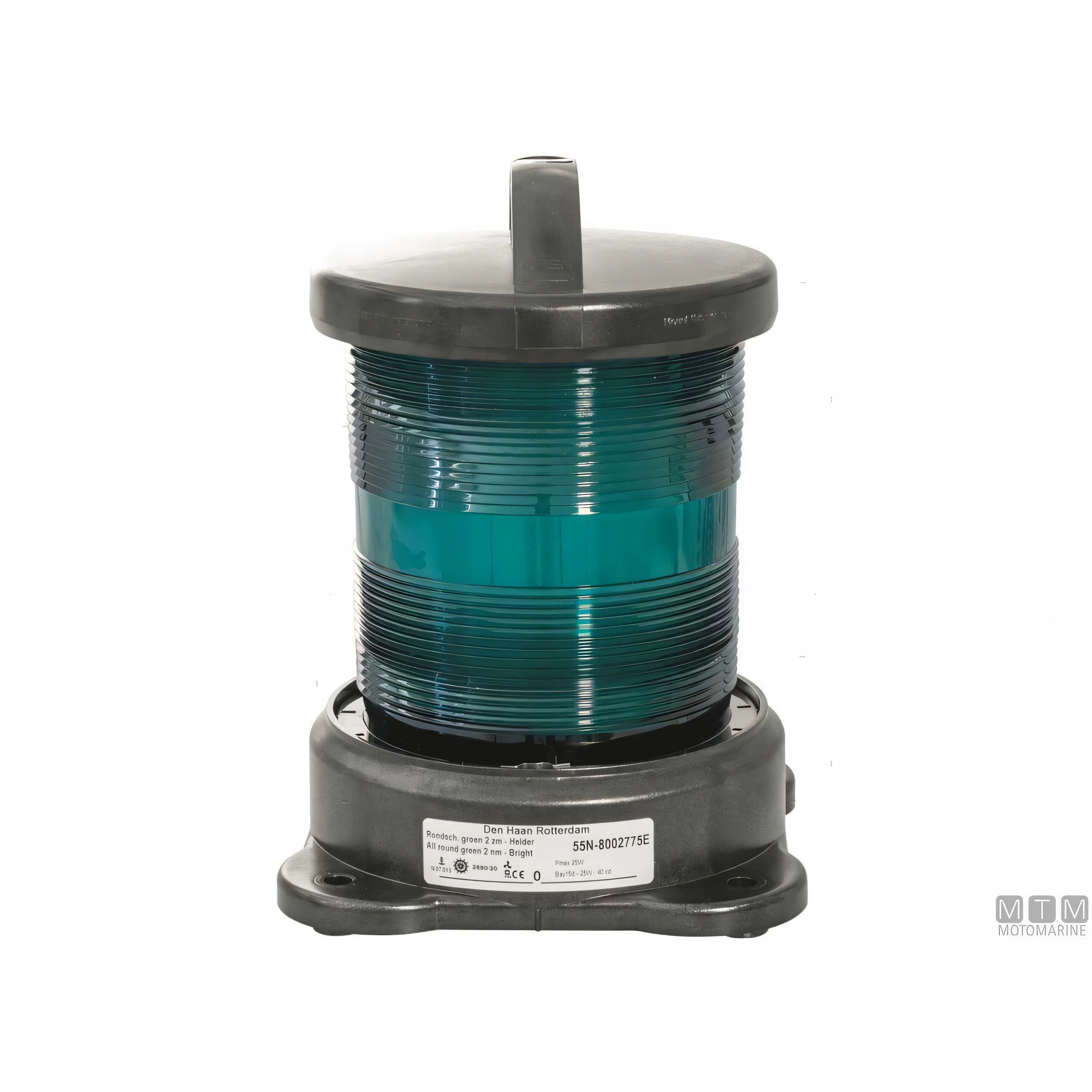 Fanale di navigazione DHR 160x222mm — 360° Verde