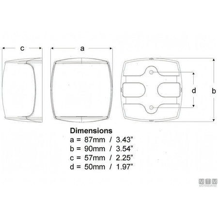 Hella NaviLED PRO Nero fanale di via a LED — vista 6