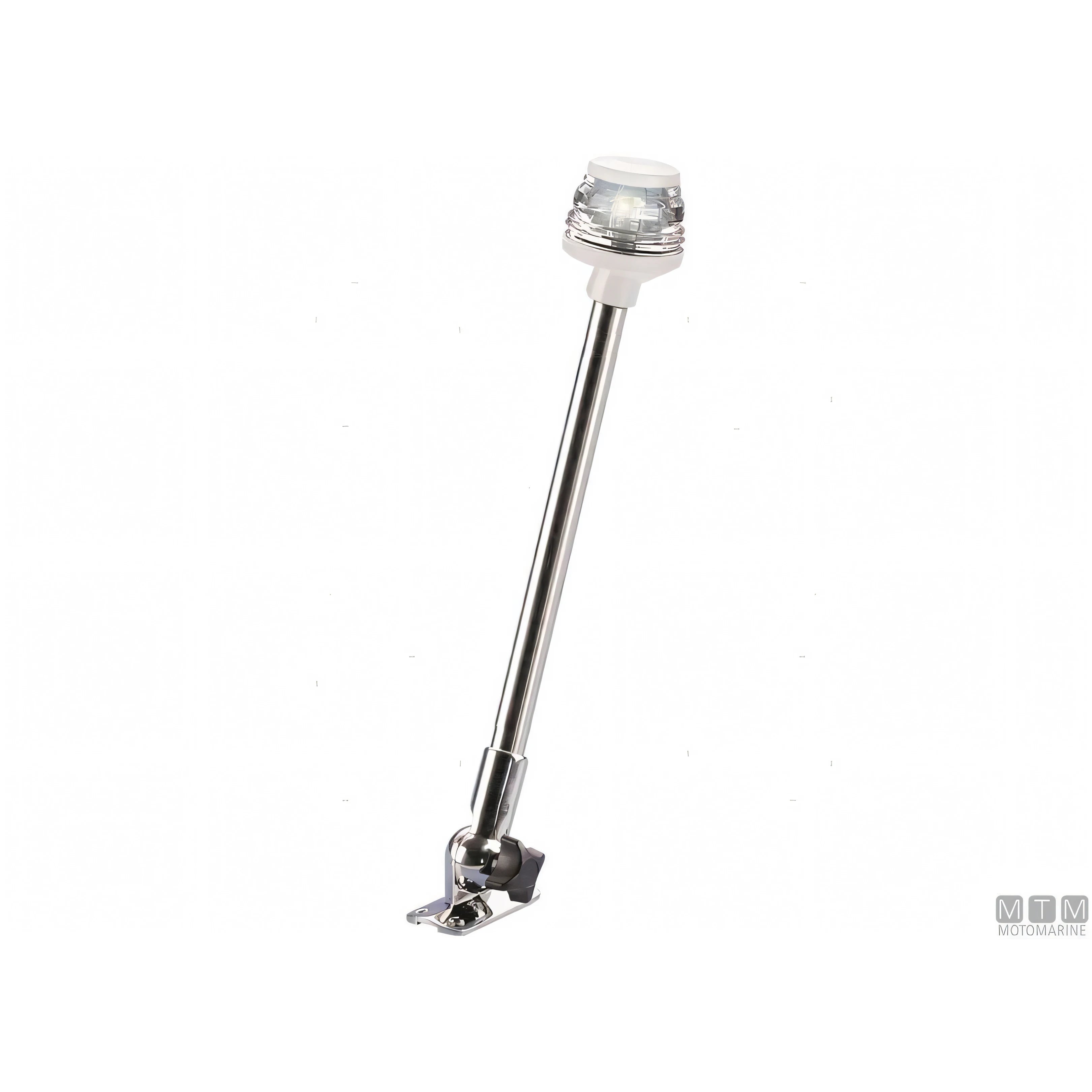 Motomarine fanale di via LED 360° su asta pieghevole — H 23 cm - Corpo Bianco