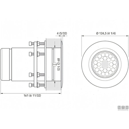 Quick Faro Subacqueo LED Challenger THI RGBW — Faro 80W