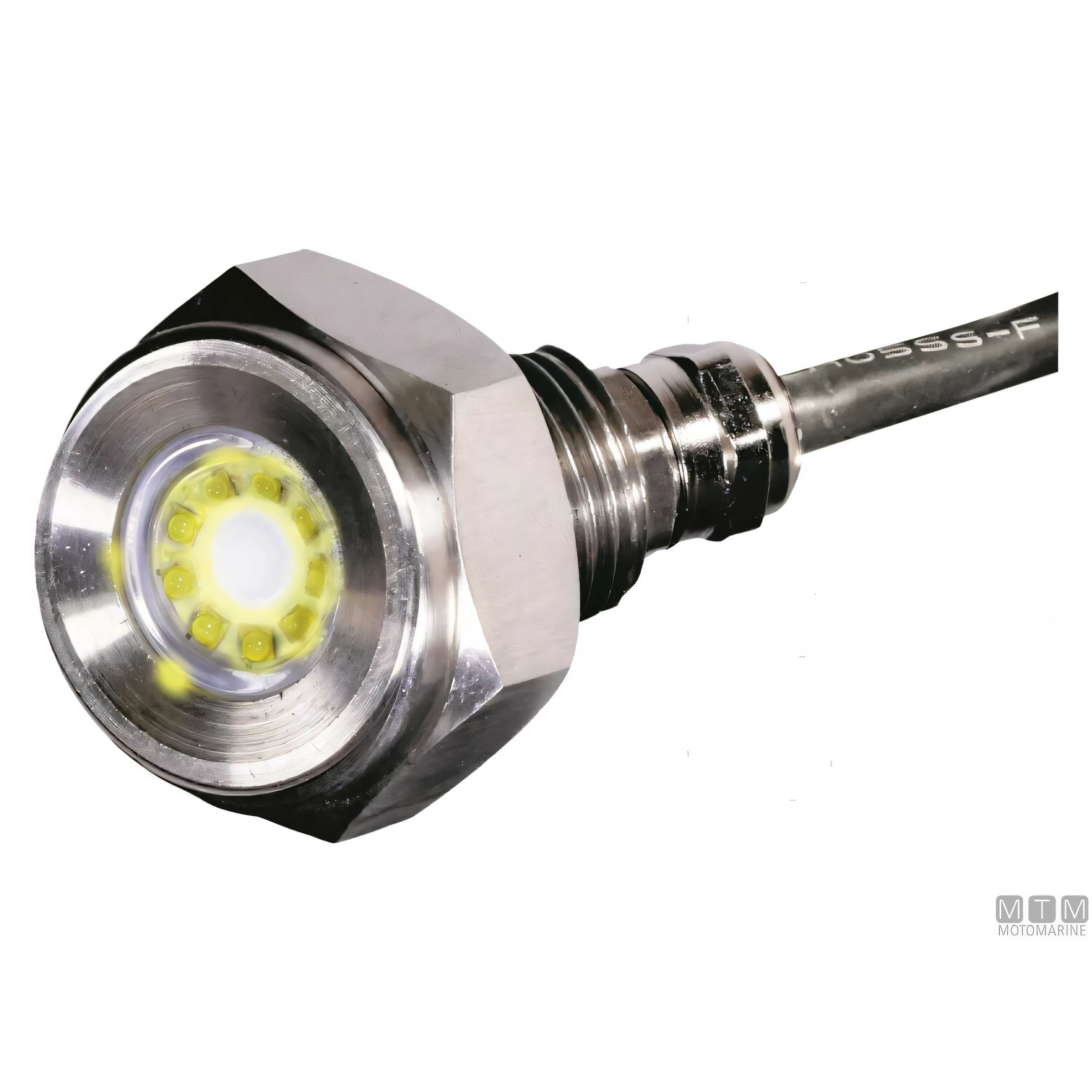 Motomarine faro subacqueo LED drain plug — Bianco
