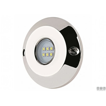 Faro subacqueo MTM LED acciaio inox — Bianco