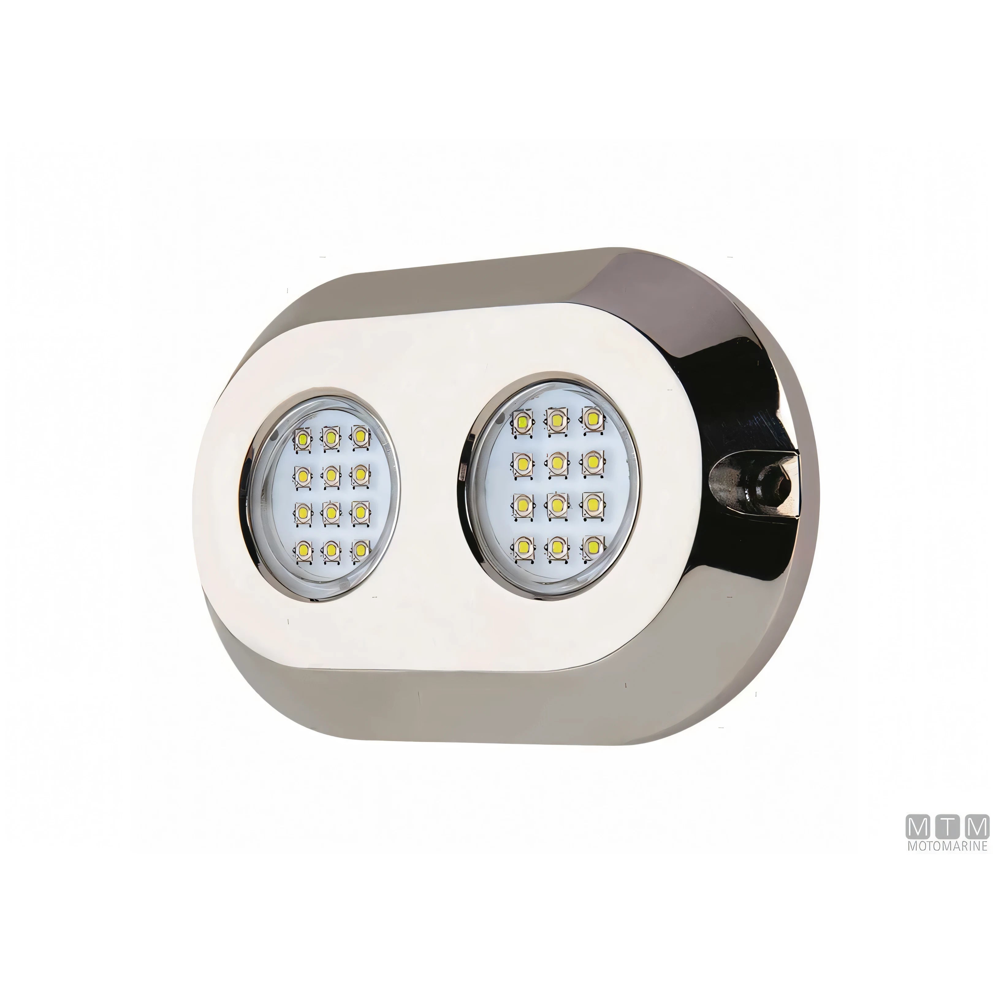 Motomarine Faro Subacqueo LED acciaio inox — Luce Bianca
