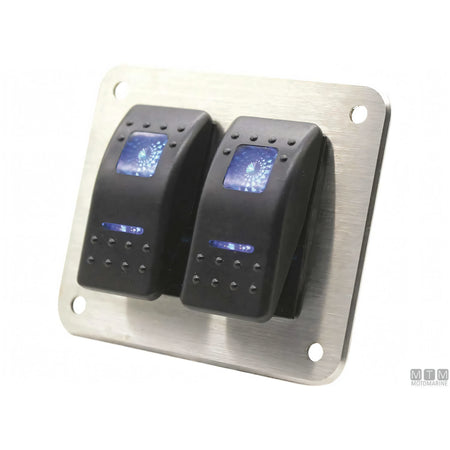 Motomarine faro subacqueo WK LED Dual Color acciaio inox — Faro LED D93mm