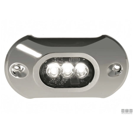 Attwood faro subacqueo LED acciaio inox — Bianco 127x54mm