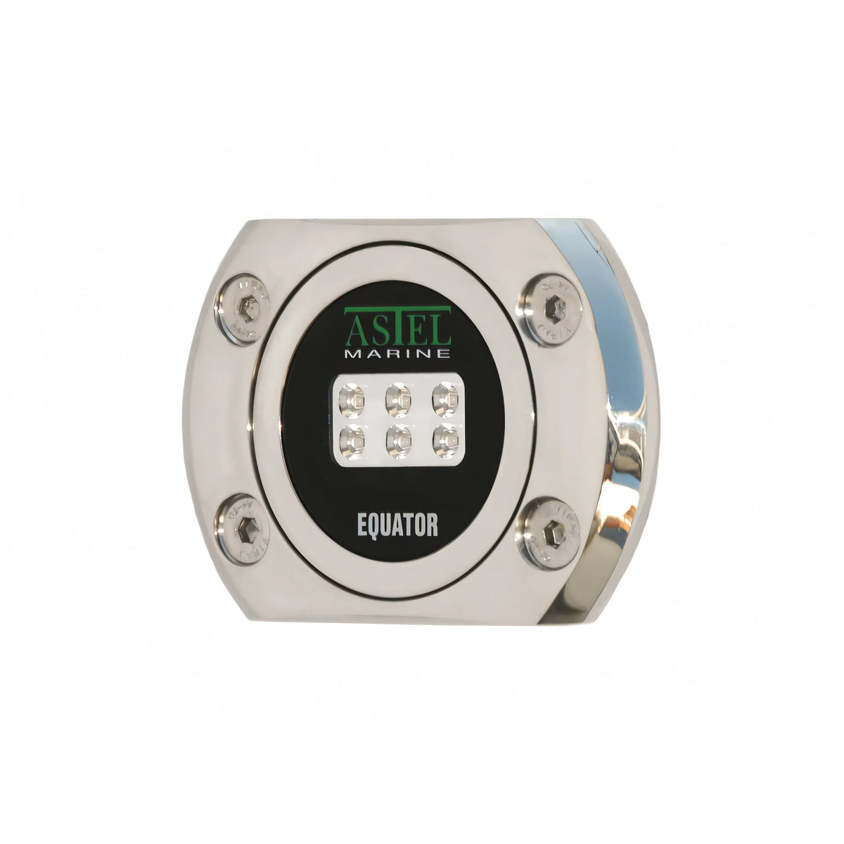 Astel Marine faro subacqueo LED Equator acciaio inox — MSR0640 - Blu
