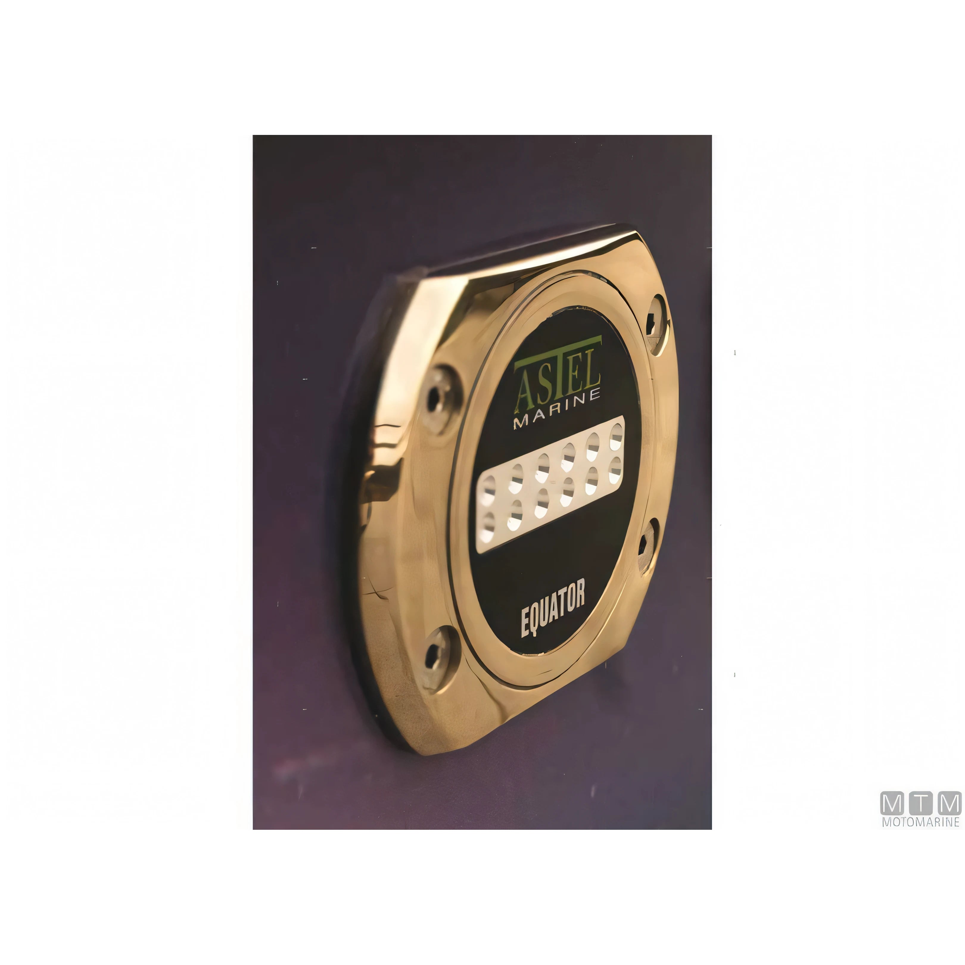 Astel Marine faro subacqueo LED Equator in bronzo — MSR0640 Bianco Ø99mm