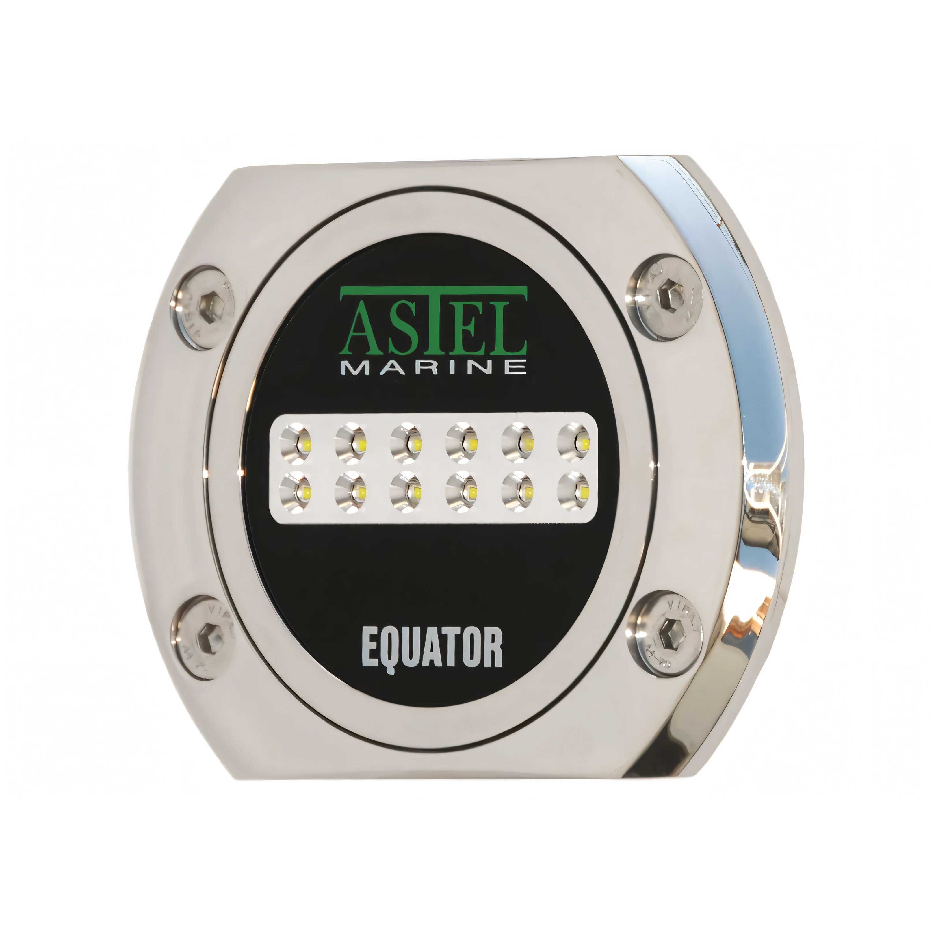 Astel Marine faro subacqueo LED Equator acciaio inox — MSR1280 - Bianco