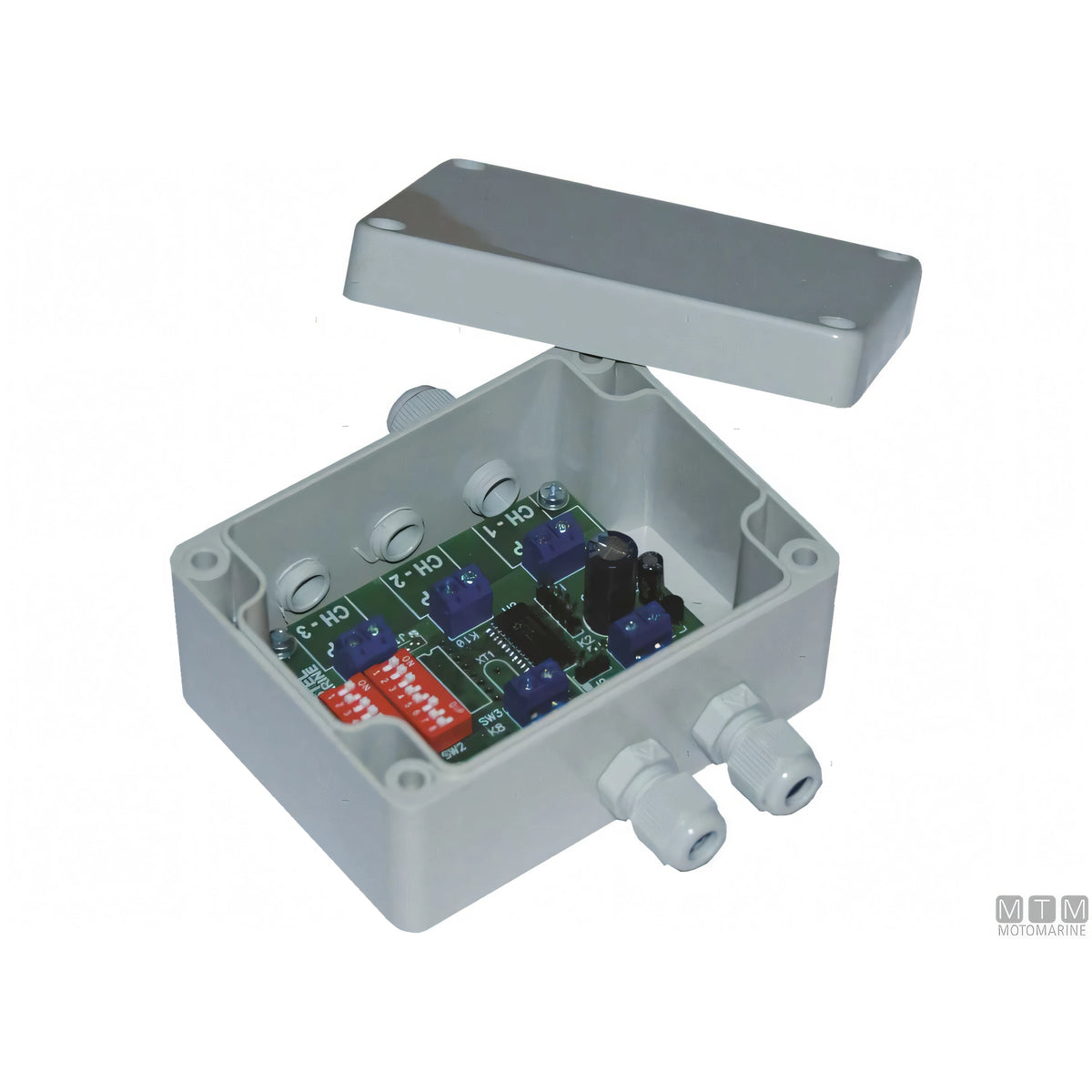 Astel Marine faro subacqueo LED Equator acciaio inox — Dimmer PWM