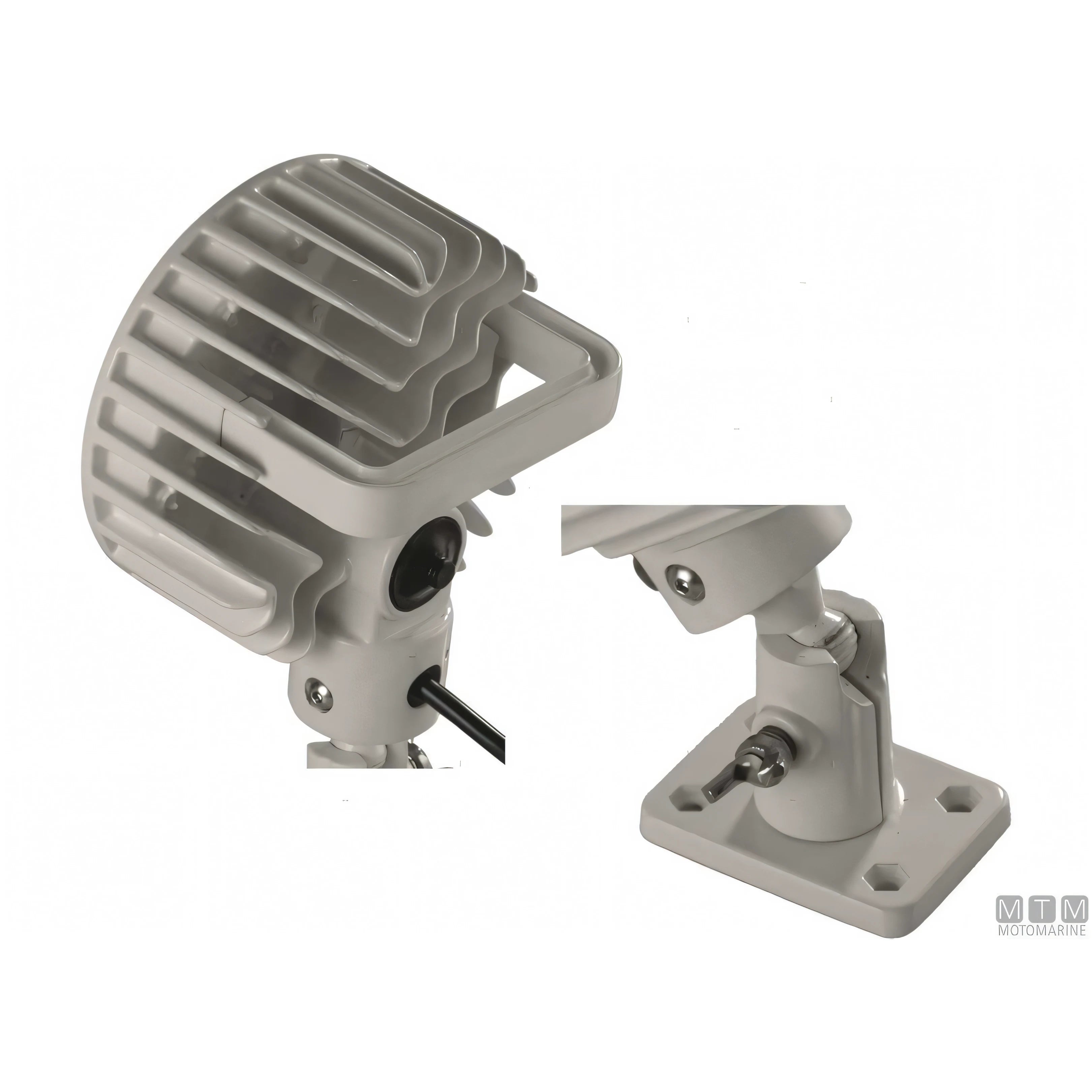 Motomarine Faro LED White Eye in alluminio — 45W