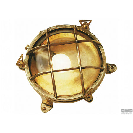 Foresti e Suardi lampada tartaruga in ottone — Ø 175 mm - 60W