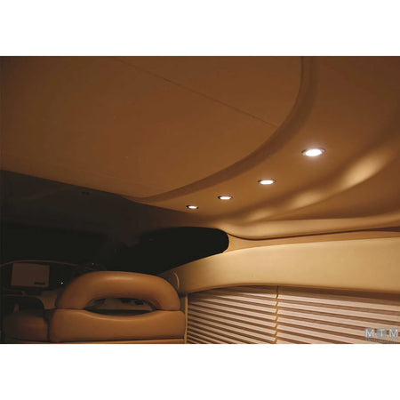 Faretto LED Astel Intensa in acciaio inox D58 — Inox Lucido - Luce Calda