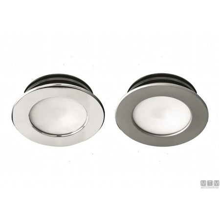 Faretto LED Astel Intensa in acciaio inox D58 — Inox Lucido - Luce Calda