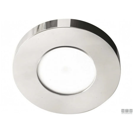 Faretto LED Astel Astra in acciaio inox D88 — Lucido - Luce Calda 3000K