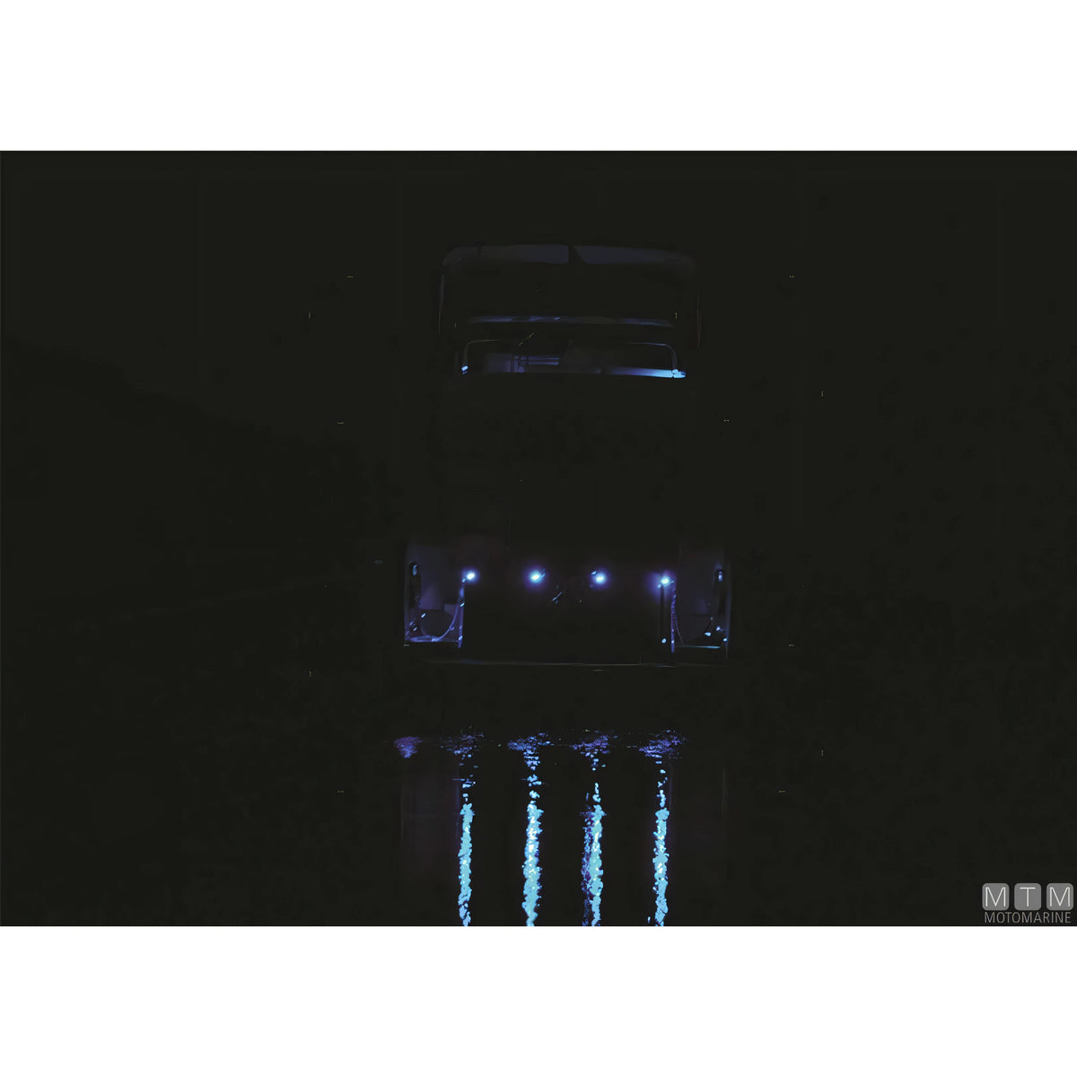 Astel Marine luce di cortesia LED RGB Arcus acciaio inox — Dritto 90°