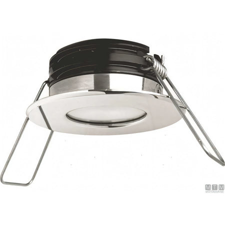 Faretto LED Astel Intensa in acciaio inox da incasso — Lucido - Luce Calda 3000K