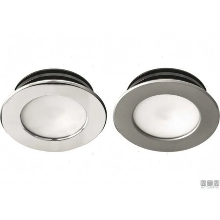 Faretto LED Astel Intensa in acciaio inox da incasso — Lucido - Luce Calda 3000K