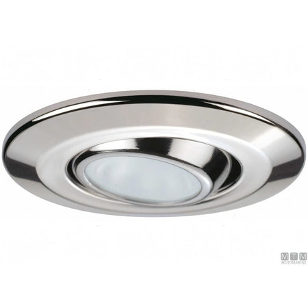 Quick Lucille faretto orientabile IP40 acciaio inox — Luce Naturale 4000 K