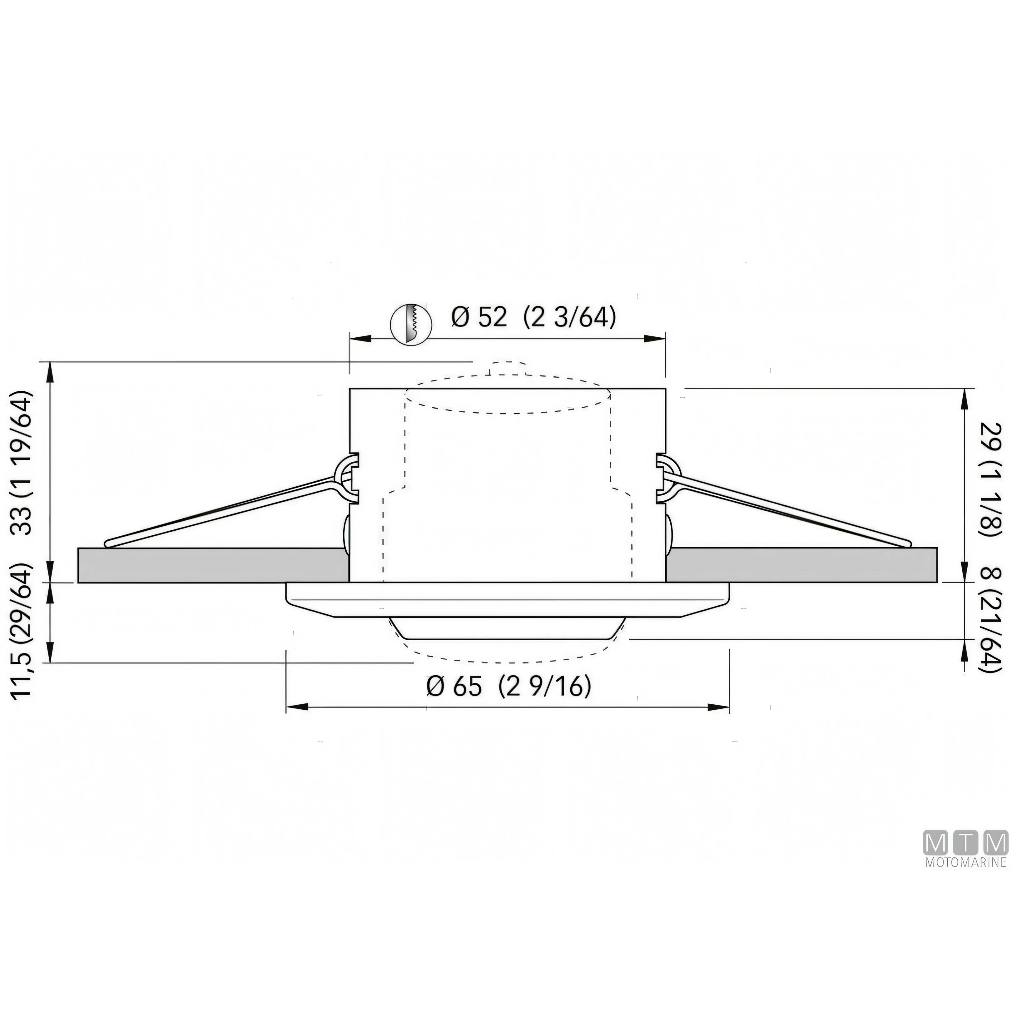 Quick Lucille faretto orientabile IP40 acciaio inox — Luce Naturale 4000 K