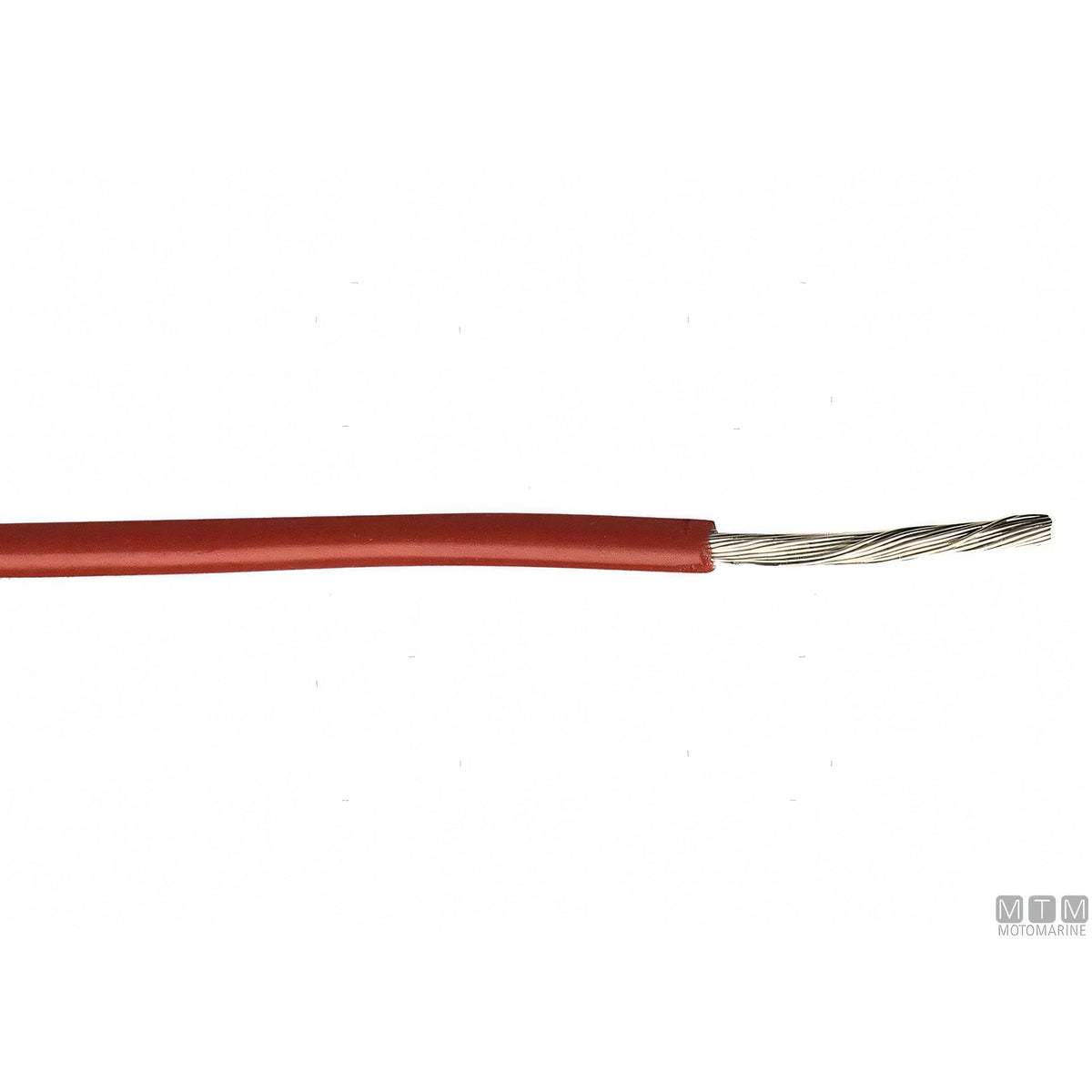 Cavo elettrico marino unipolare in rame stagnato con guaina in Nitrile — 1x2,5 mm² Rosso — 100 m