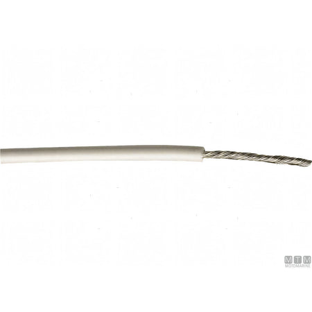 Cavo elettrico marino unipolare in rame stagnato con guaina in Nitrile — 1x1,5 mm² Bianco — 100 m