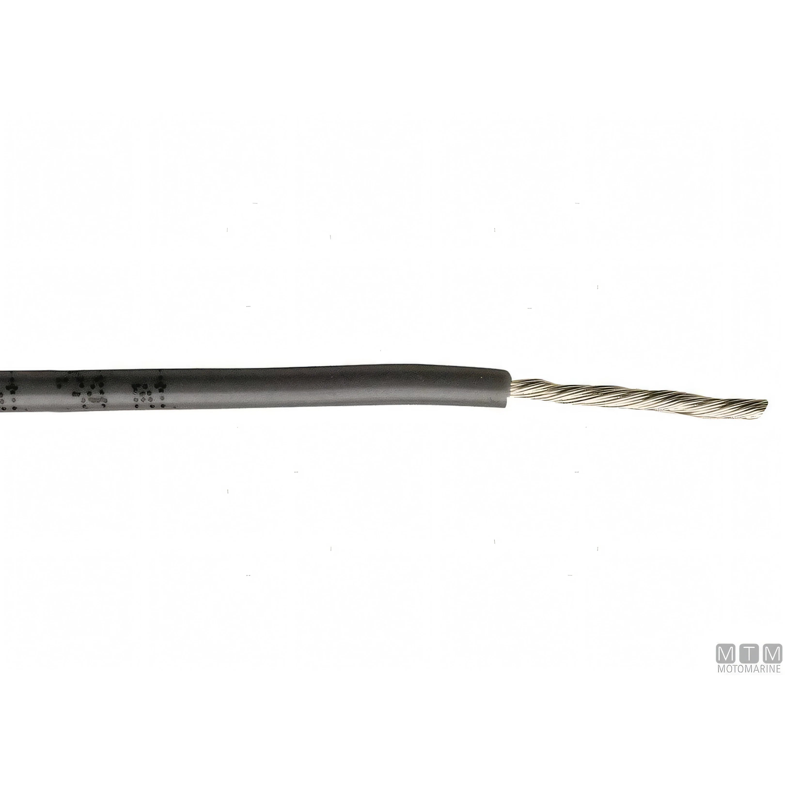Cavo elettrico marino unipolare in rame stagnato con guaina in Nitrile — 1x2,5 mm² Grigio — 100 m