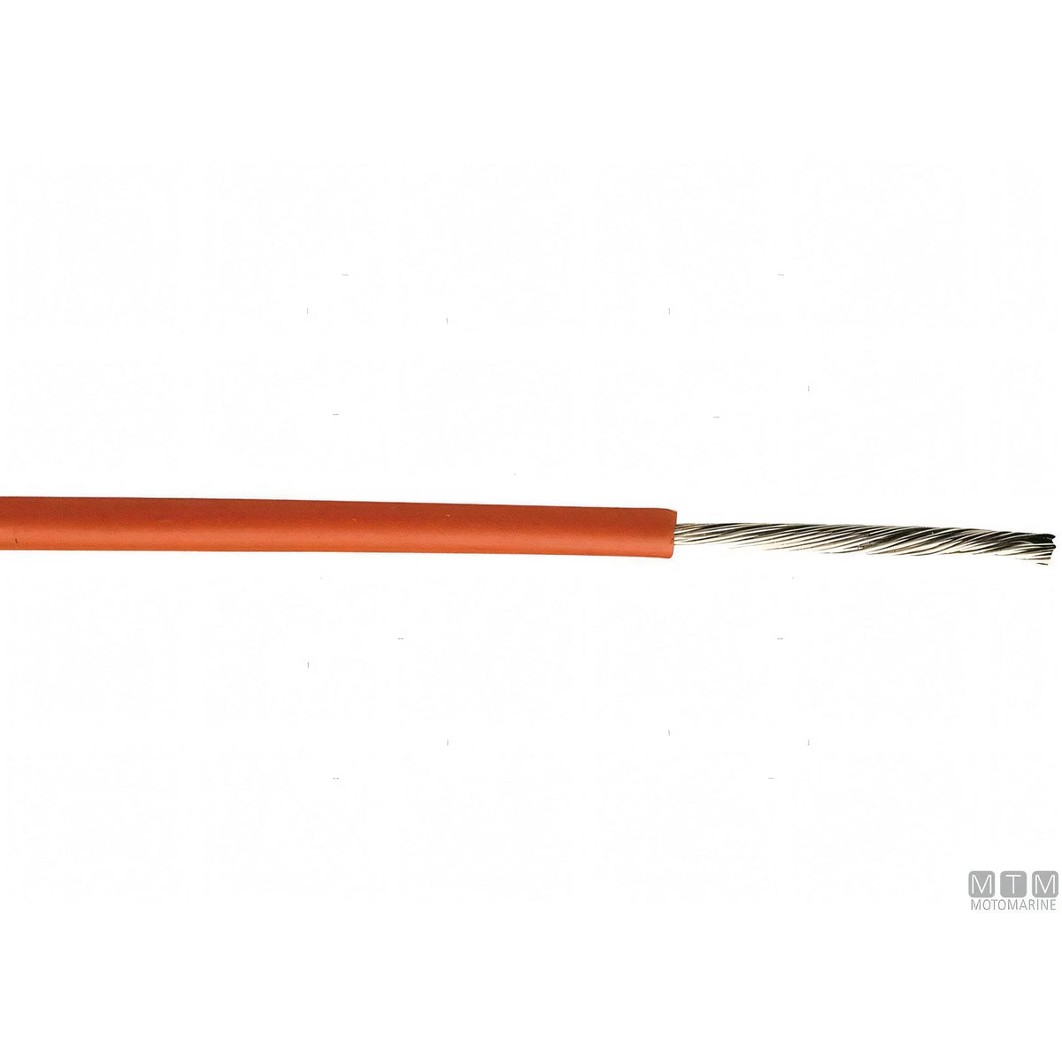 Cavo elettrico marino unipolare in rame stagnato con guaina in Nitrile — 1x6 mm² Arancione — 50 m